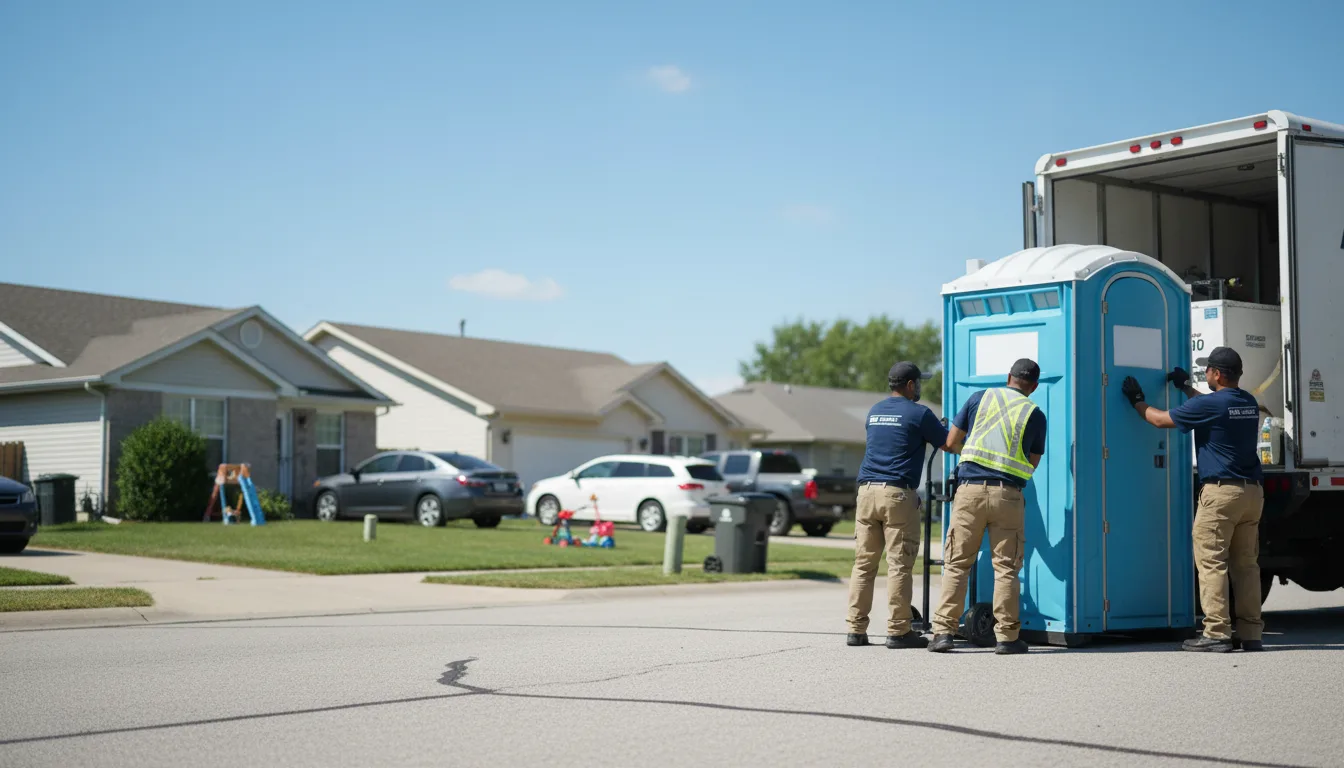 Standard Porta Potty Rentals in Mascoutah, IL near me
